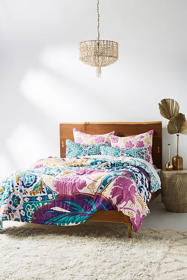 Anthropologie bedding deals